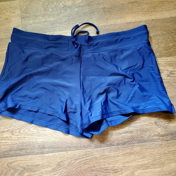 Kona Sol Swim SKORT large Navy - Picture 1 of 3